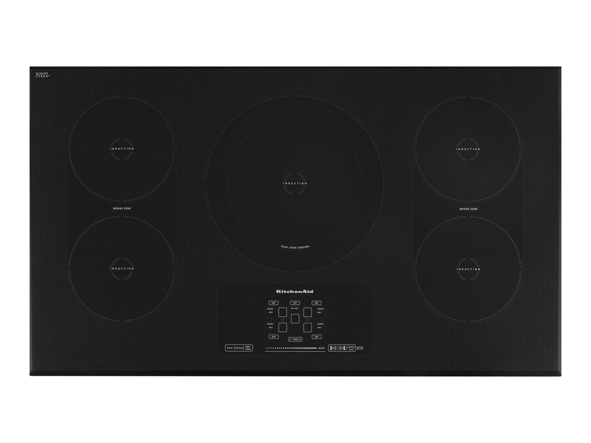 KitchenAid Architect Series II KICU569XBL Induction cooktop 5 hobs