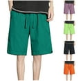thumbnail image 1 of Fanxing Men's Gym Workout Shorts Athletic Training Running Jogging Shorts with Pockets Mint Green,XXL, 1 of 7