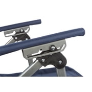 Kamprite 3 Position Hard Arm Reclining Chair W Cup Holder