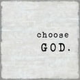 thumbnail image 2 of MacDowell, Jamie 26x26 White Modern Wood Framed Museum Art Print Titled - Choose God, 2 of 4