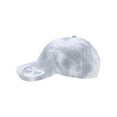 thumbnail image 3 of Infinity Her HATTIE Women's Garment-Washed Fashion Print Cap-Tie-Dye Slate Blue, 3 of 4