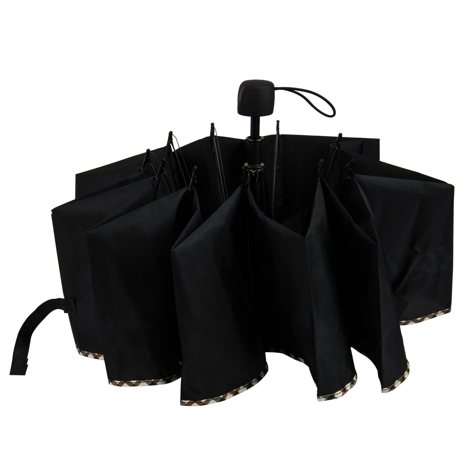 Classic Vintage Style Rainy Day Black Umbrella
