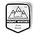 thumbnail image 2 of Squiddy Mount Whitney Vinyl Sticker For Laptop Car Notebook 5" High Durable, 2 of 4