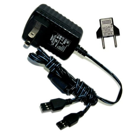 Sport Dog Wetland Hunter (HQRP Battery Charger / AC Adapter for SportDOG Wetland Hunter 400 SD-400CAMO Dog Training Collar Receiver Transmitter + Euro Plug)