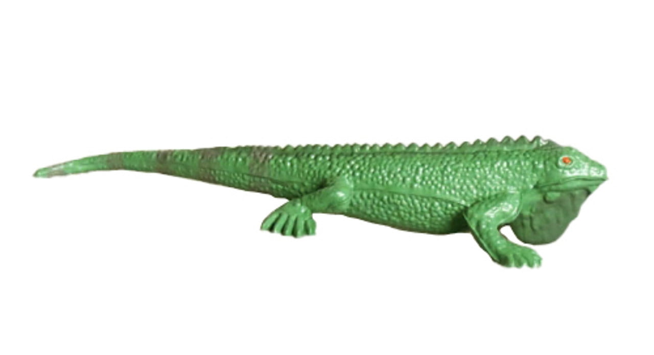 Iguana, Plastic Toy Lizard, Kids Gift, Realistic Figure, Educational Model, Replica, Gift 4.5