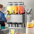 thumbnail image 3 of Table Top King Mountain Freeze Slushy Syrup 5:1 Concentrate BONUS Squeeze Pump – Bulk High-Yield Lemon-Lime Citrus Granita Base and Commercial Concession Drink Mix with Dispenser Pump, 3 of 3