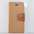 thumbnail image 1 of TopSave Goospery SONATA Card Holder Leather Folio Wallet Flip Case For iPhone 6,6s,Carmel, 1 of 3