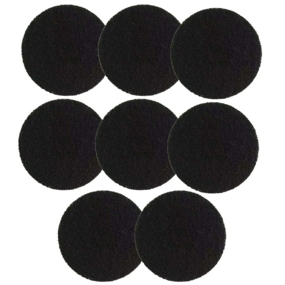Qzbhct 8 Pack Activated Charcoal Filters Replacment Charcoal Filter Mat Compatible with Petmate Booda Dome Cat Litter Box