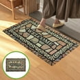 thumbnail image 2 of LEHOZIHEQ Retro Door Mat, Welcome Doormat Decorative Home Floor Mat, Non Slip Rubber Back and Strong Water Absorption for Outdoor Indoor Entrance Decor, 2 of 6