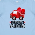 thumbnail image 4 of Inktastic Grandmas Valentine Baby Boy Heart Truck Boys Baby T-Shirt, 4 of 5