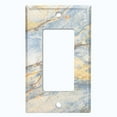 thumbnail image 5 of Metal Light Switch Plate Outlet Cover (Image of Marble Blue MAR014), 5 of 13