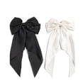 thumbnail image 3 of YooGuoGuo Bow Hair Clip Satin Hair Bows Bride Hair Bows Clip Big Hair Bows Brides Accessories for Women and Girls, 3 of 8