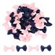 thumbnail image 1 of 50pcs Lazos Azul Oscuro y Rosa Intenso 1.5" x 1" Mini Lazo para Costura DIY Álbum de Recortes Decoración de Regalos para el Hogar, 1 of 6