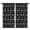 Black Moon Eye, variant on Blackout Kids Curtains,Black Moon Eye Pattern Childrens Insulated Curtains Set Of 2,Bedroom Essentials,Toddler Room Decor 42x54in(106x137cm)