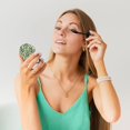 thumbnail image 6 of Bingfone Cute Frog Print Compact Vanity Makeup Mirror for Men Women Girls for Pocket Purse Wallet Handbag,Portable Small Handheld Beauty Mirror-Round Shape, 6 of 9