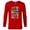 New Red, variant on Marvel Avengers 60th Anniversary Since 1963 Classic Grid- Long Sleeve T-Shirt for Men - Customized-White