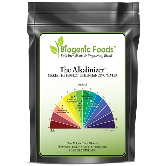 Alkalinizer - Body Acid pH Balance - Electro Alkalize Ionize & Re-Mineralize 60+ Gallons of Water