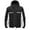 Black, variant on ZACPNCV Mens Reflective Jacket Waterproof And Warm Windproof Workwear Jacket Men for Winter