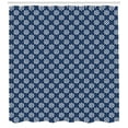 thumbnail image 3 of Ambesonne Navy Blue Shower Curtain, Daisy Like Flowers, 69"Wx84"L, Navy Blue and White, 3 of 3