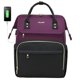 thumbnail image 4 of Mochila para portátil LOVEVOOK Fashion Business de 17 pulgadas, color morado oscuro, 4 of 8