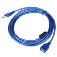 thumbnail image 3 of USB 2.0 Extension Cable 10FT, Usavan High Speed Data Sync A Male to A Female Cord, Durable Nylon Braided USB Extender for Printer Scanner Hard Drive, 3 of 3