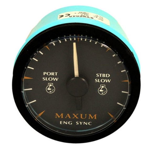 Faria Boat Sync Gauge SY9664A | Maxum Diesel 3 Inch Back Mounting