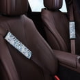thumbnail image 3 of Renewold Car Seat Belt Pads Harness Pads for SUV Truck Vans Sedans Protect Shoulder Seat Belt Covers Auto Decor for Women Men, 2 Pack, Leopard Print Blue Purple, 3 of 6