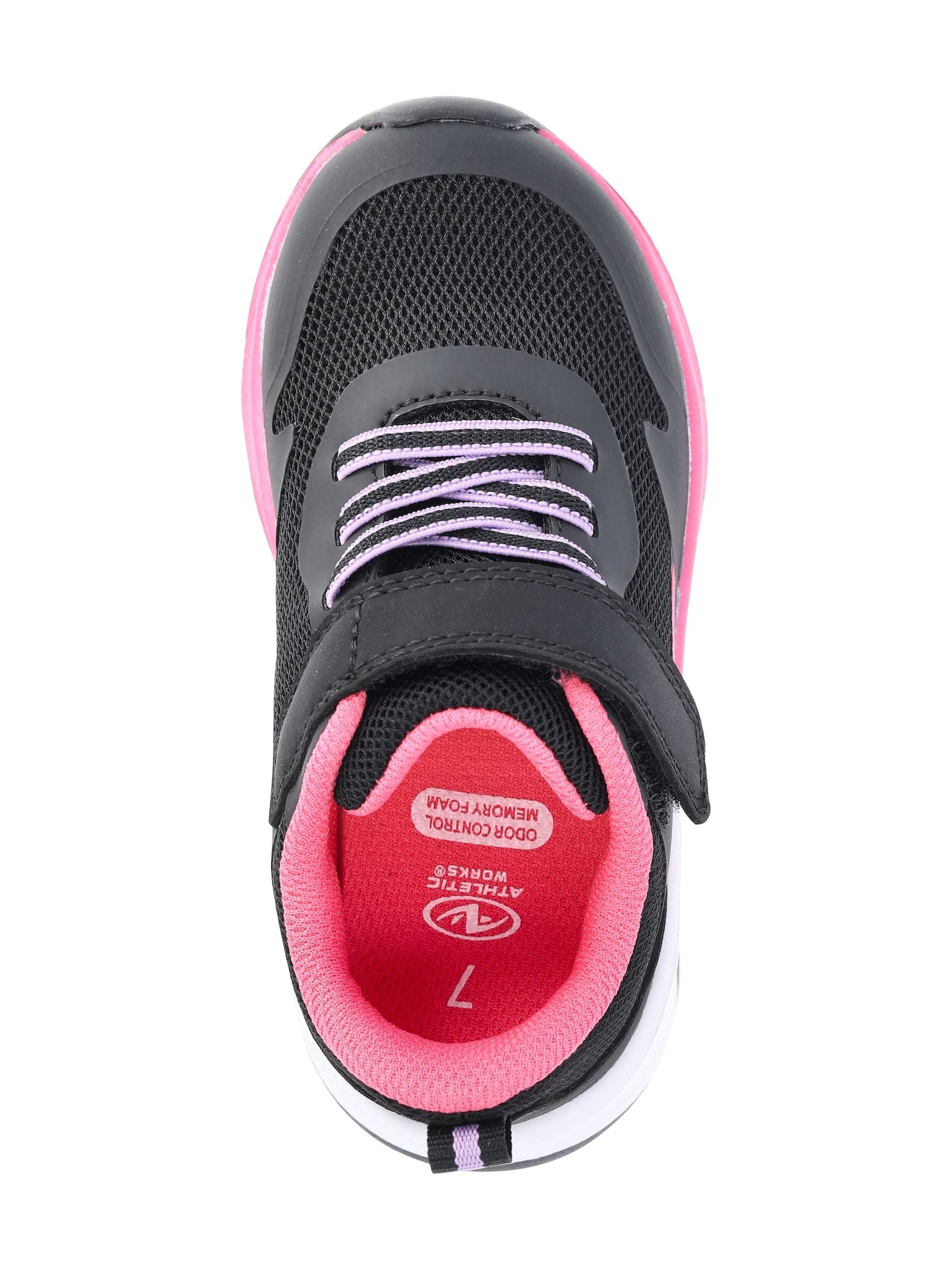 Athletic Works Toddler Girls Mesh Jogger Sneakers
