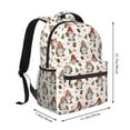 thumbnail image 2 of Balery Merry Christmas Santa Mochila Escolar Impresa, Mochila Ligera para Viajes Casual, Mochila Duradera y Cómoda Multifuncional, Mochila para Laptop-One Size, 2 of 5