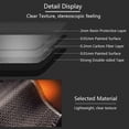 thumbnail image 2 of Headlamp Switch Trim, Antiwear Car Headlight Switch Cover Carbon Fiber  For Upgrade, 2 of 8