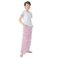 thumbnail image 4 of FORMRS Kids Pajama Pants with Pockets Size 6-8Y Boys Lounge Sleep Bottoms, Ice Cream Rainbow Pattern, 4 of 8