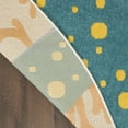 thumbnail image 3 of Nourison Aloha Indoor/Outdoor Coastal Tropical Multicolor 4' x round Area Rug, (4' Round), 3 of 9