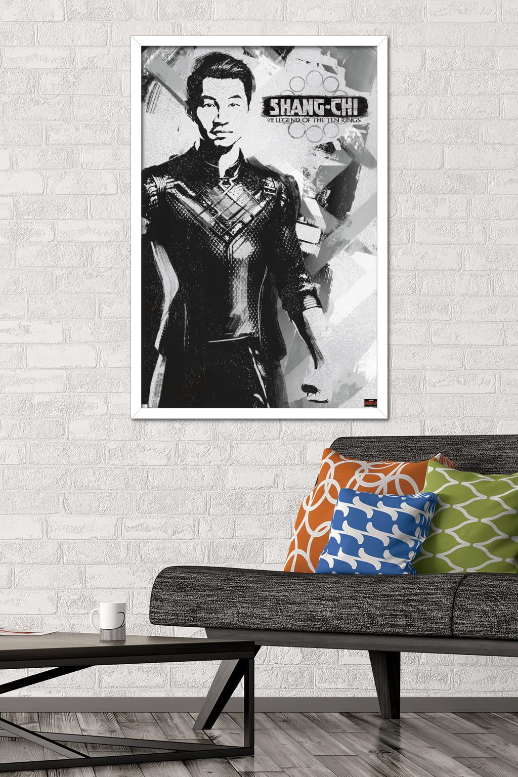Marvel Shang-Chi and the Legend of the Ten Rings - Shang-Chi Wall Poster, 22.375" x 34", Framed