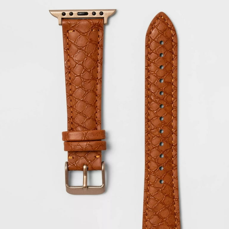 Apple Watch - Classic Essentials leather watch strap - Lizard