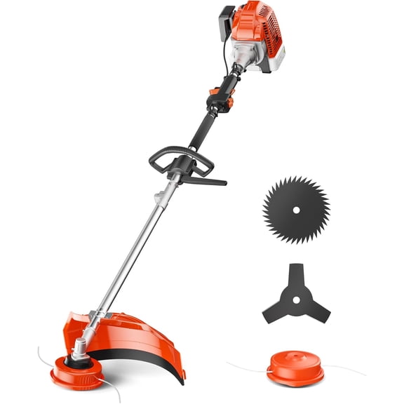 36cc 2-Stroke Weed Eater Gas Powered,3 in 1 Gas Brush Cutter,Gas String Trimmer and Gas Weed Wacker Trimmer for Weeds and Grass