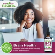 Why Not Natural Organic Vitamin B12 liquid drops plus Folate