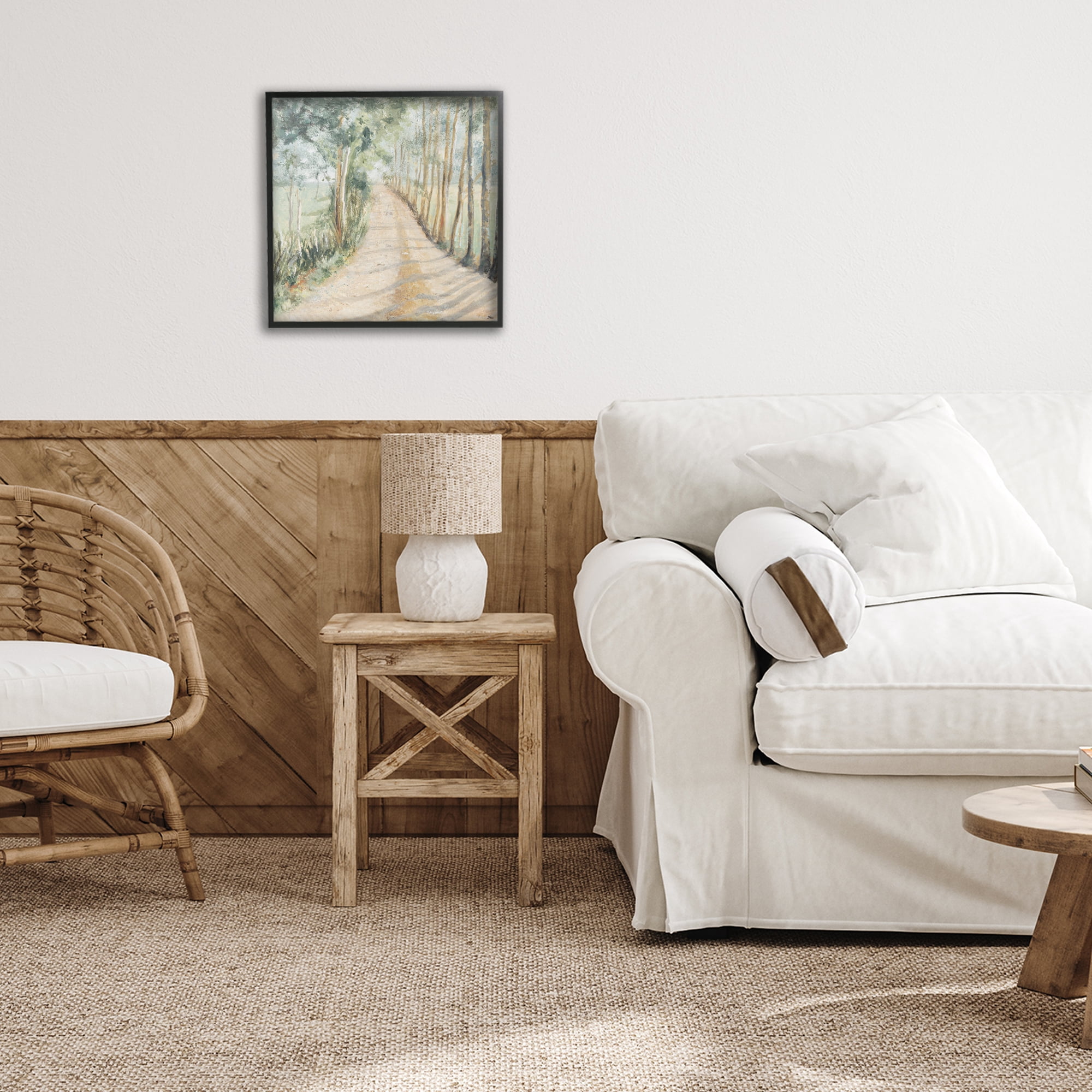 Stupell Industries Camino A Casa Pathway Black Framed Giclee Art, design by Patricia Pinto