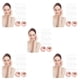 thumbnail image 2 of Seitruly Almohadilla de silicona para ojos, 12 Uds., lavable, multifuncional, pequeño parche para arrugas nutridas, herramientas de seguridad Type2, 2 of 6