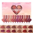 thumbnail image 1 of Fiudx Set de Labiales Mate, 12 Colores de Brillo Labial Mate con Forma de Corazón, Labial a Prueba de Besos, Ingredientes Hidratantes, Ideal para Regalar, Maquillaje para Citas, Fiestas y Bodas, Larg, 1 of 6