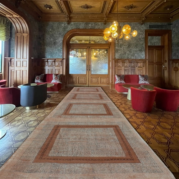 Casavani Yoga Outdoor Garden Kilim Area Rugs, Brown 2x3 feet