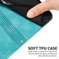 thumbnail image 4 of Case for Motorola Edge 2024 Case Wallet Black with Strap Lanyard, Motorola Moto Edge 2024 Phone Case Leather with Card Holder Shockproof Flip Cover Heavy Duty (Green), 4 of 14