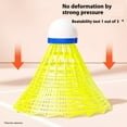 thumbnail image 4 of 6/12pcs Nylon Competition Training Shuttlecock Outdoor Windproof Badminton for Outdoor Training Enduring and Stable, 4 of 8