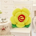 thumbnail image 4 of Uuowzo Flower Rose Pillow- Cute Decoration- Flower Cushion- Cushion- Sofa Pillow and Mattress- Suitable As Valentine Day Gift Valentine's Day Gift Self-love Gifts, Yellow, 4 of 6