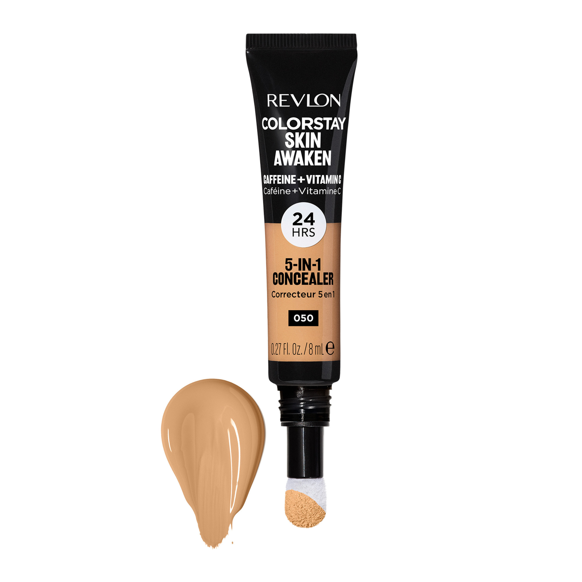 Revlon ColorStay Skin Awaken Cream Concealer Makeup, Longwear, 050 Medium Deep, 0.27 fl oz - image 3 of 10