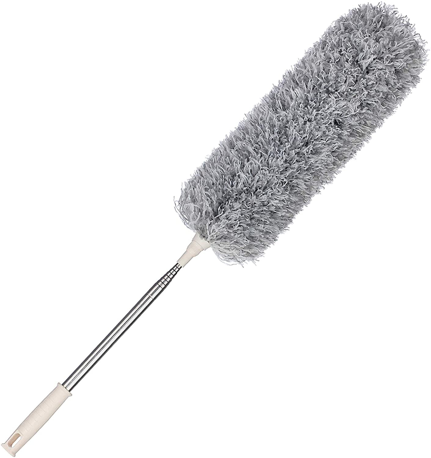 Microfiber Duster for Cleaning with Extension Pole Reaches about 100
