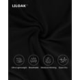 thumbnail image 4 of Liloak 5 Pack Of Gym Shorts For Men，Running Shorts Pack，Men's Multipack Shorts For Summer, 4 of 6