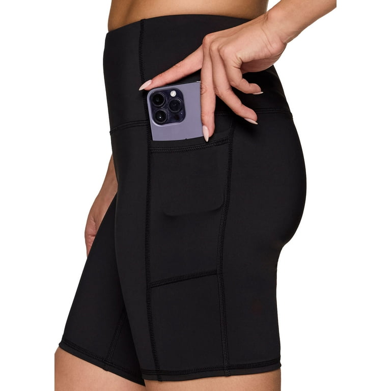 7 inch biker hotsell shorts with pockets
