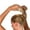 B, variant on SSKFHGI Foam Sponge Hair Styling Donuts Hair Bun Maker Former French Twist Tools