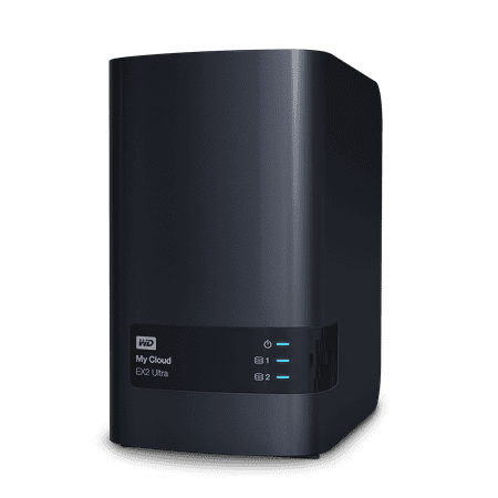 WD - My Cloud Expert EX2 Ultra 2-Bay 0TB External Network Attached Storage (NAS) - Charcoal