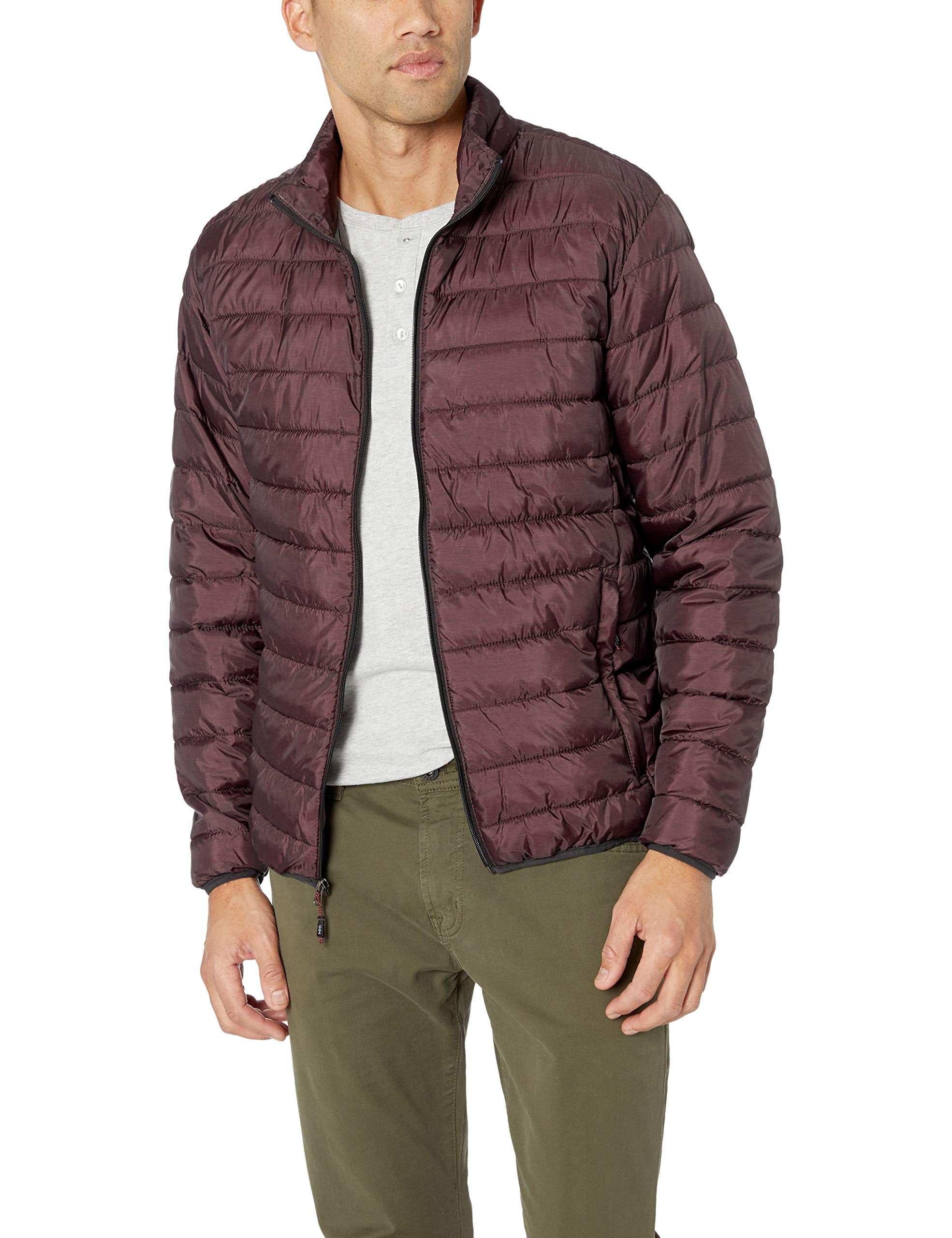 Hawke & Co. Mens Jacket Medium Full Zip Puffer Wool M